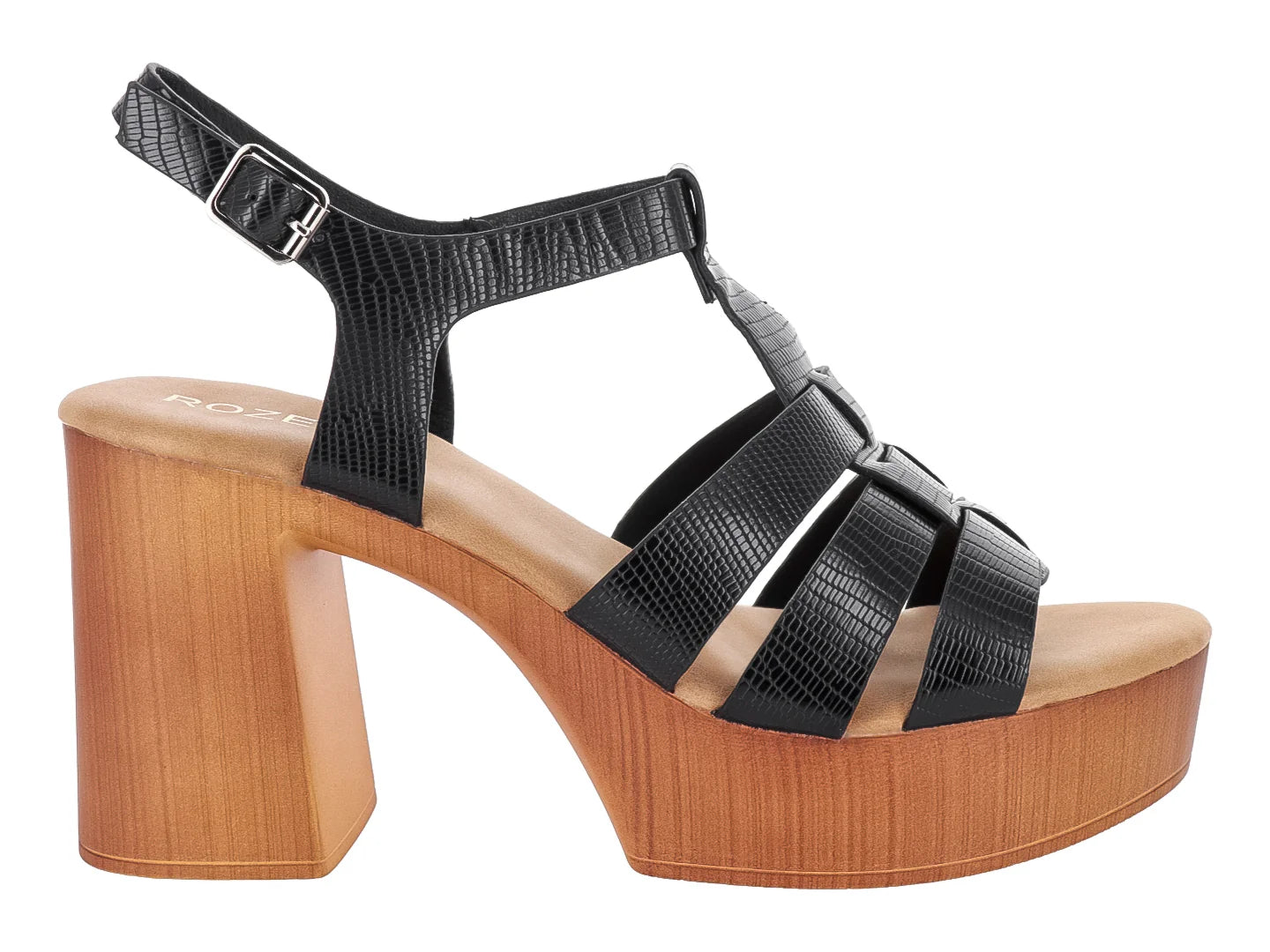 Sandalias Roze Negro para Mujer