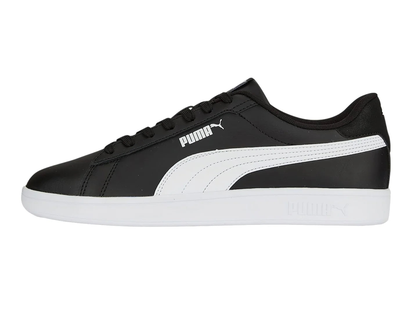 Tenis PUMA Smash 30 L Negro con Blanco para Hombre