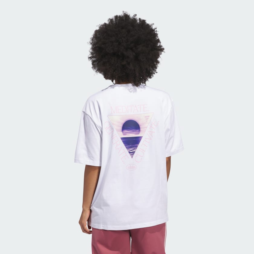 Women's adidas Elements Meditate Graphic Boyfriend Tee