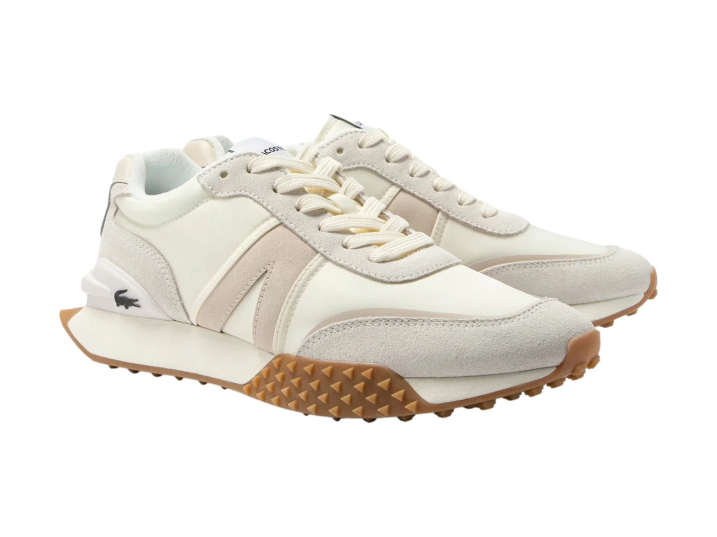 Tenis Lacoste L Spin Deluxe Blanco Roto para Hombre