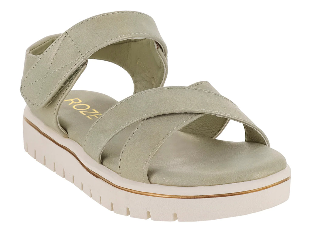 Sandalias Roze Verde Plataforma para Niña