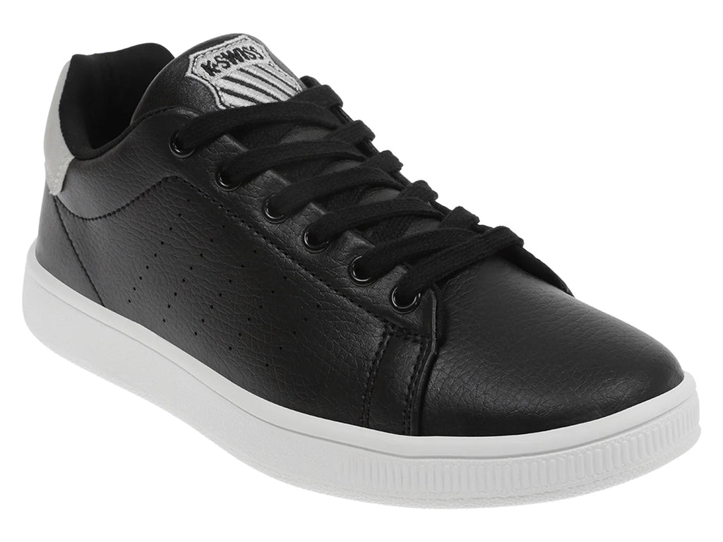 Tenis K SWISS Loki Negro con Plata para Mujer