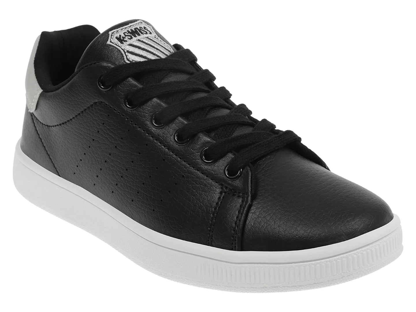 Tenis K SWISS Loki Negro con Plata para Mujer