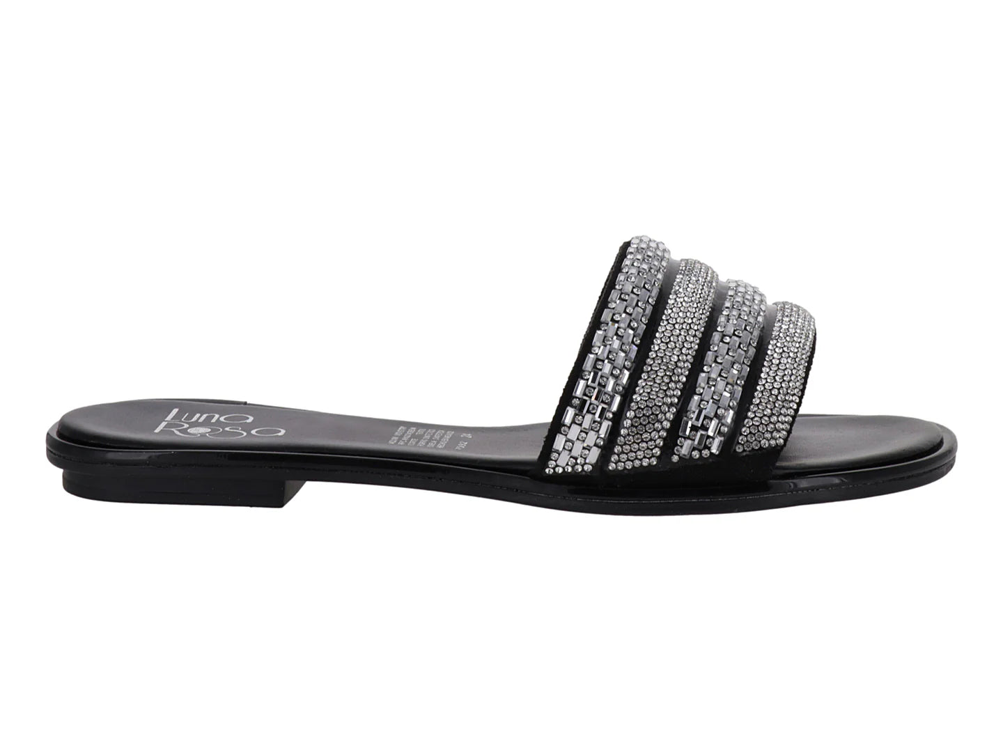 Sandalias Luna Rosa Negro para Mujer