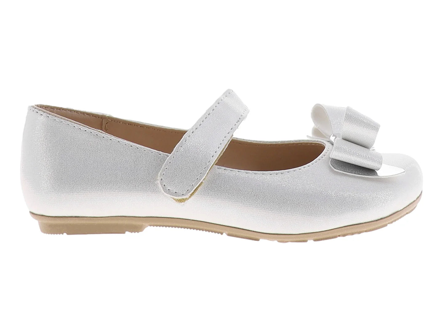 Zapatos Planos Sarele Color Plata para Niña