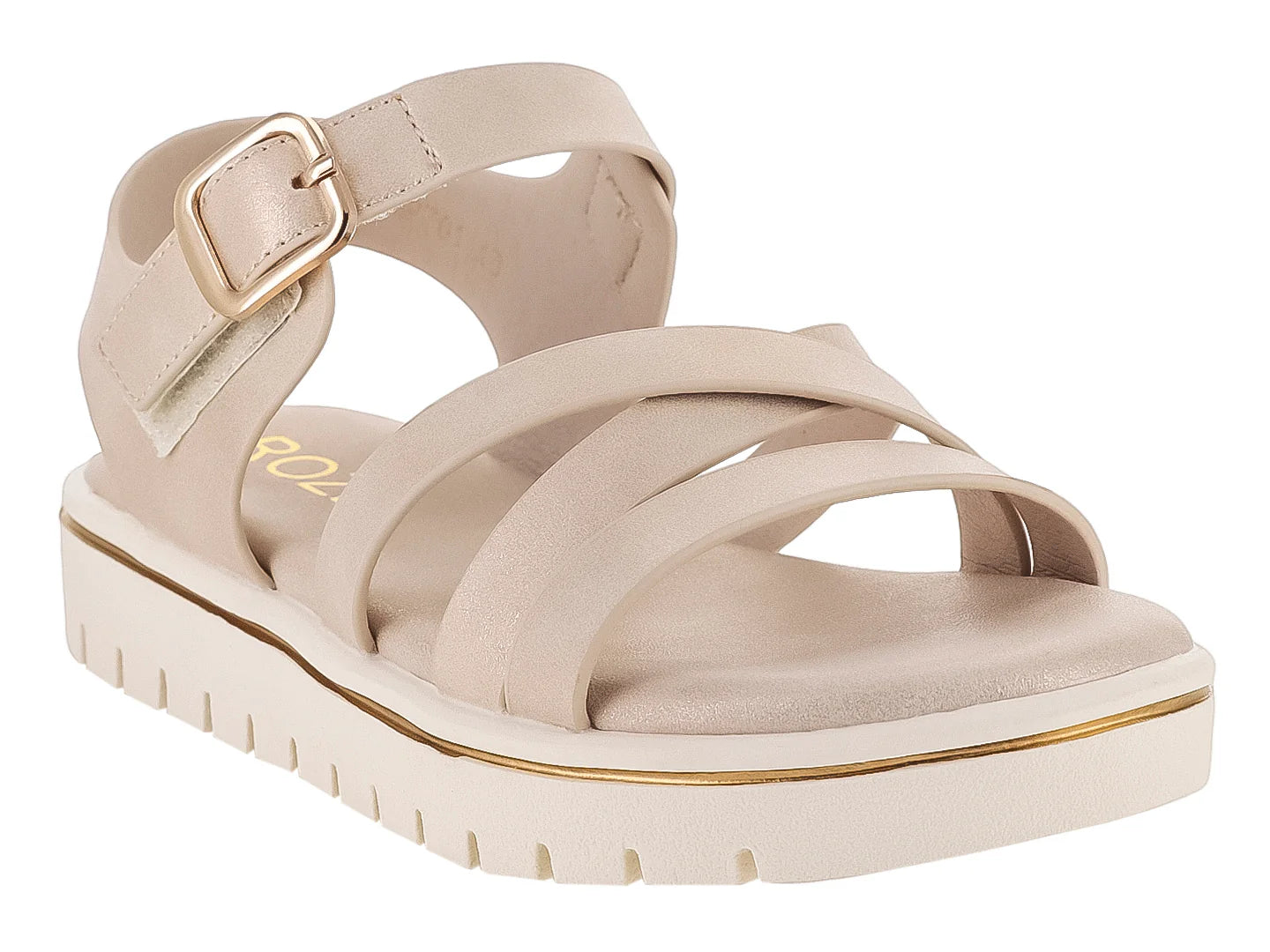 Sandalias ROZE Color Gold para Niña
