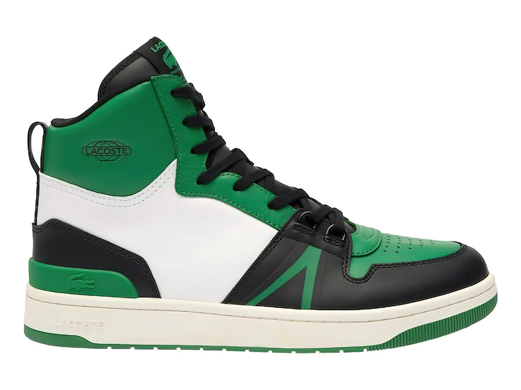 Tenis Lacoste L001 Mid Verde y Negro para Hombre