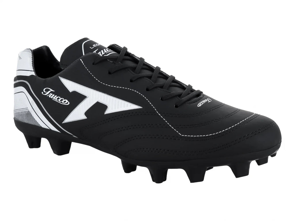 Tenis de Fútbol Leon Trucco Negro y Blanco para Hombre