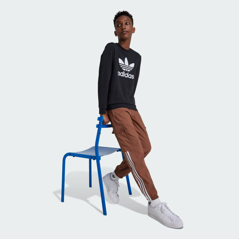 Kids' adidas Trefoil Crew Sweatshirt Kids