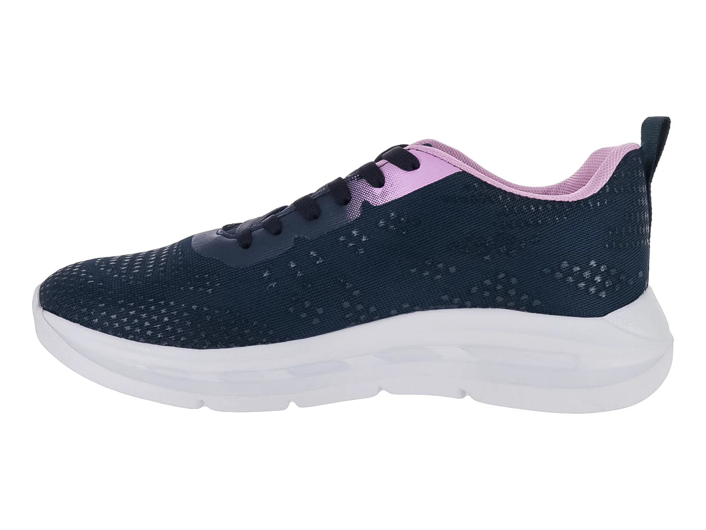 Tenis Makena Azul Marino y Rosa para Mujer