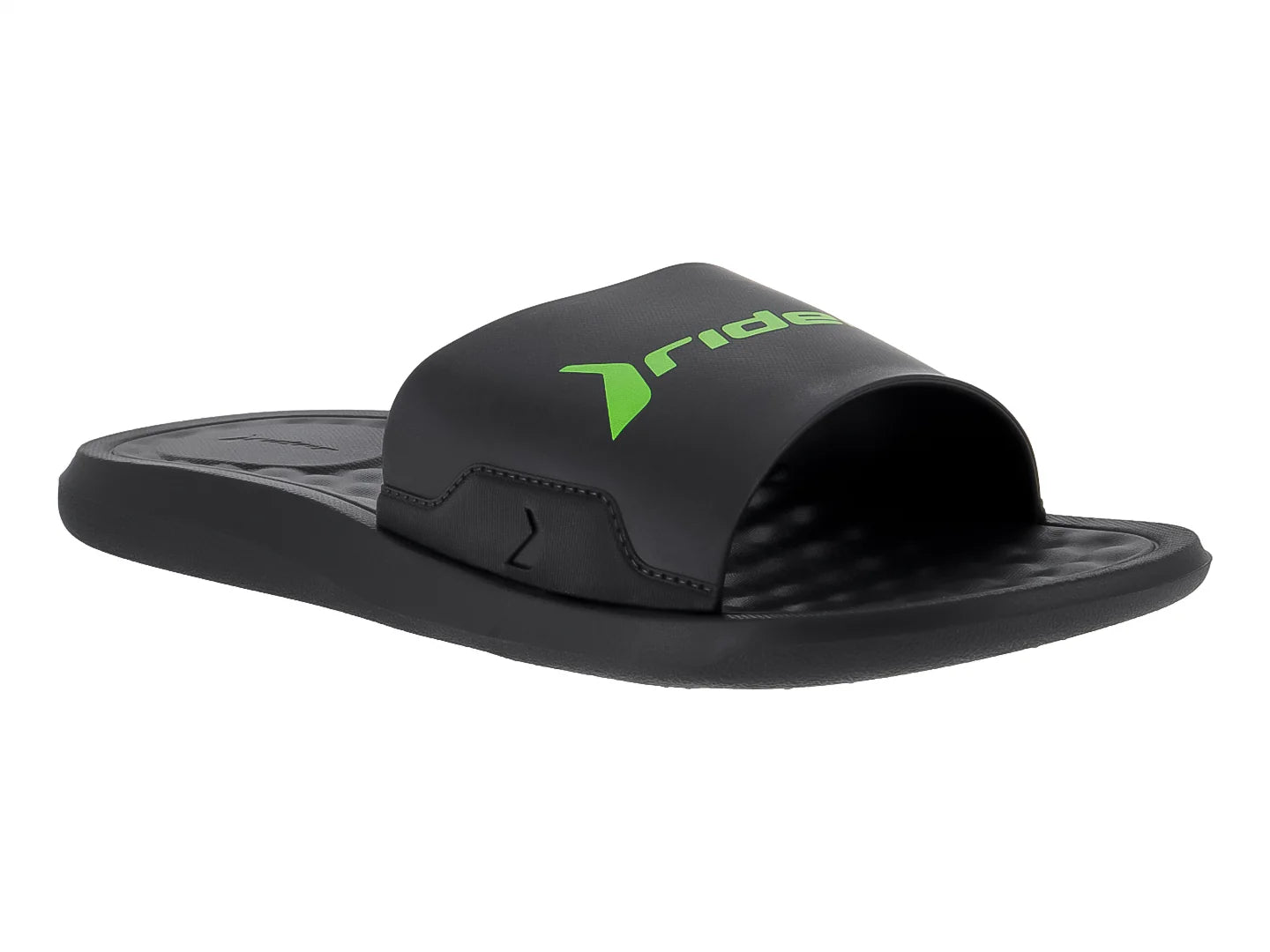 Sandalias Rider Slide Negro Verde para Hombre