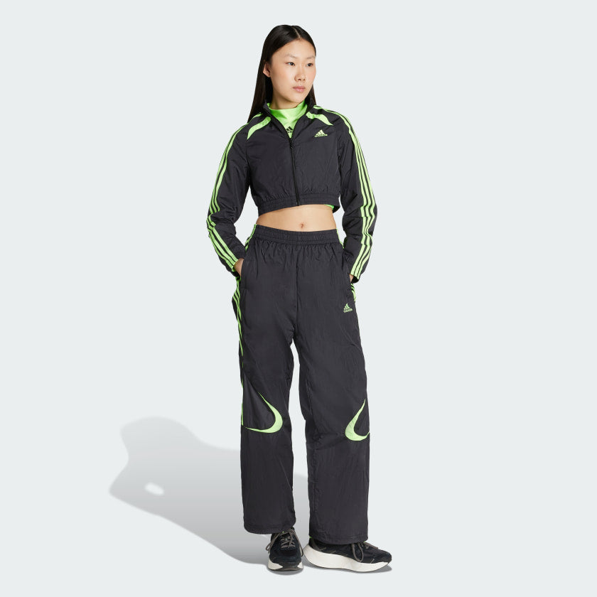 Women's adidas Teamgeist Adicolor Cropped Track Top