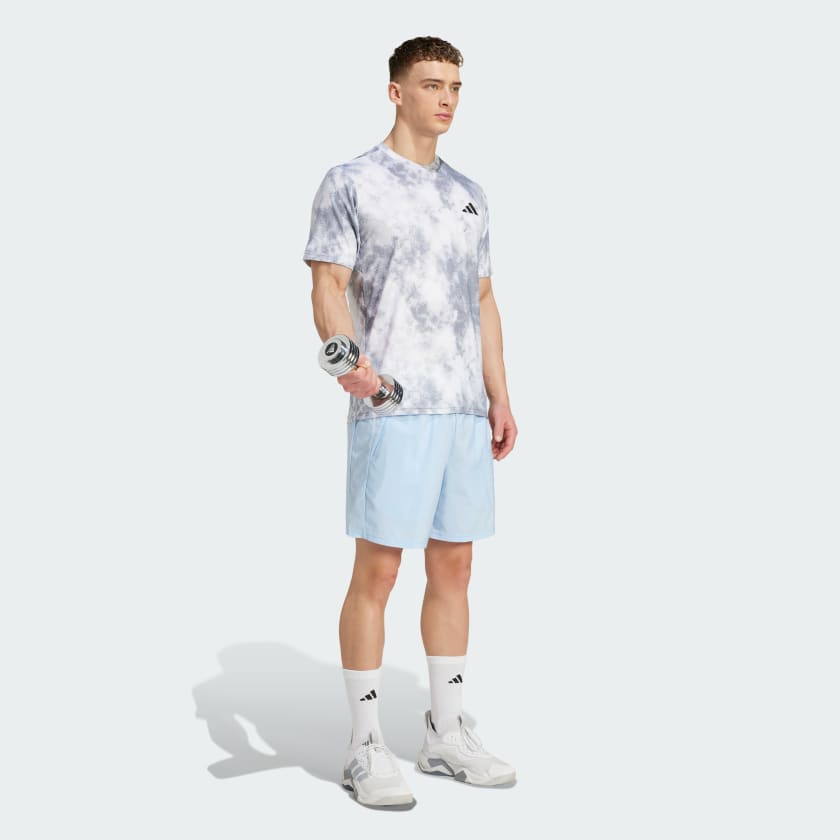 Men's adidas Train Essentials Seasonal All Over Print Tee