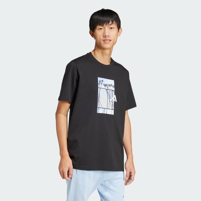Men's adidas Lens Elevated Graphic Tee
