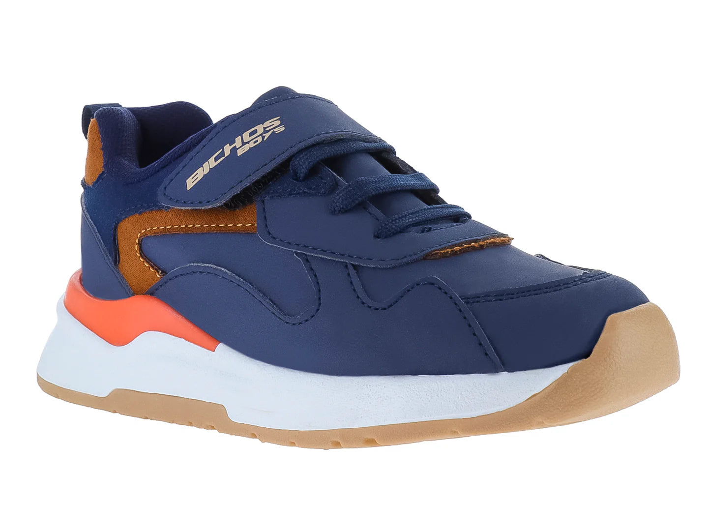 Tenis BICHOS Marino Camel para Niño