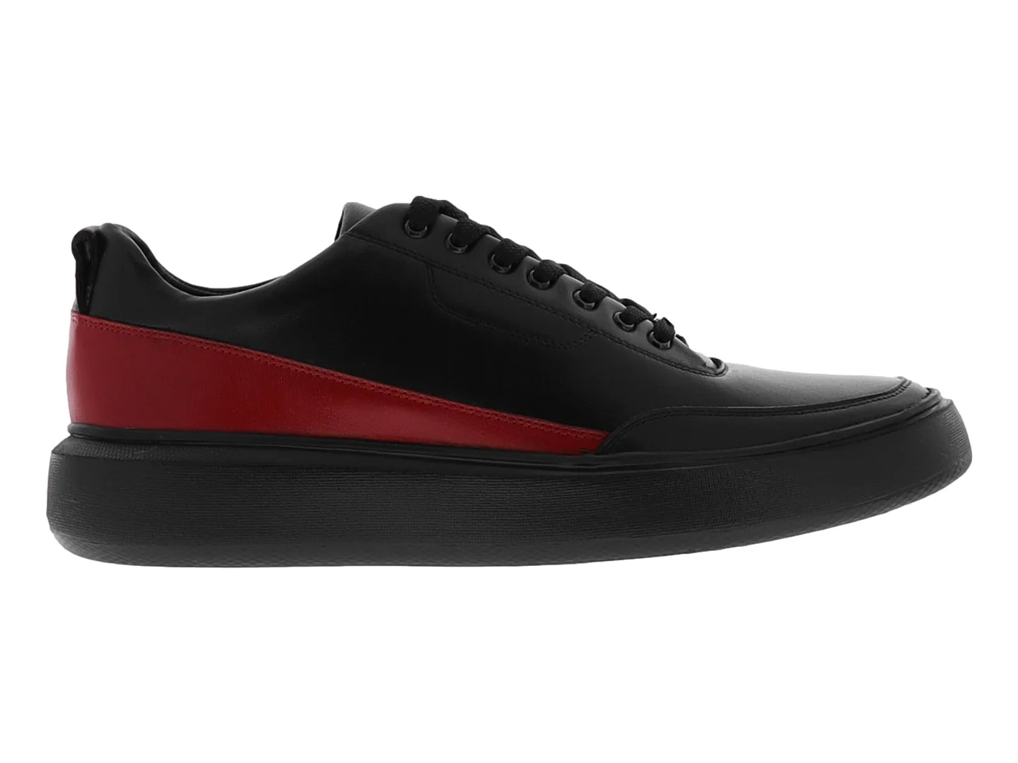 Tenis Marquez de Leon Mestizo Negro y Rojo para Hombre