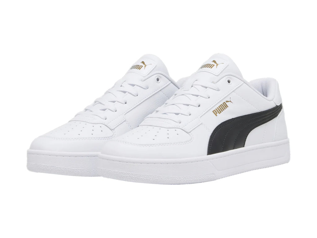 Tenis PUMA Caven 20 Blanco y Dorado para Hombre
