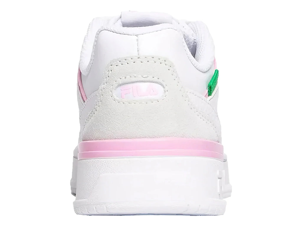 Tenis FILA Skypass Low Blanco con Rosa y Verde para Mujer