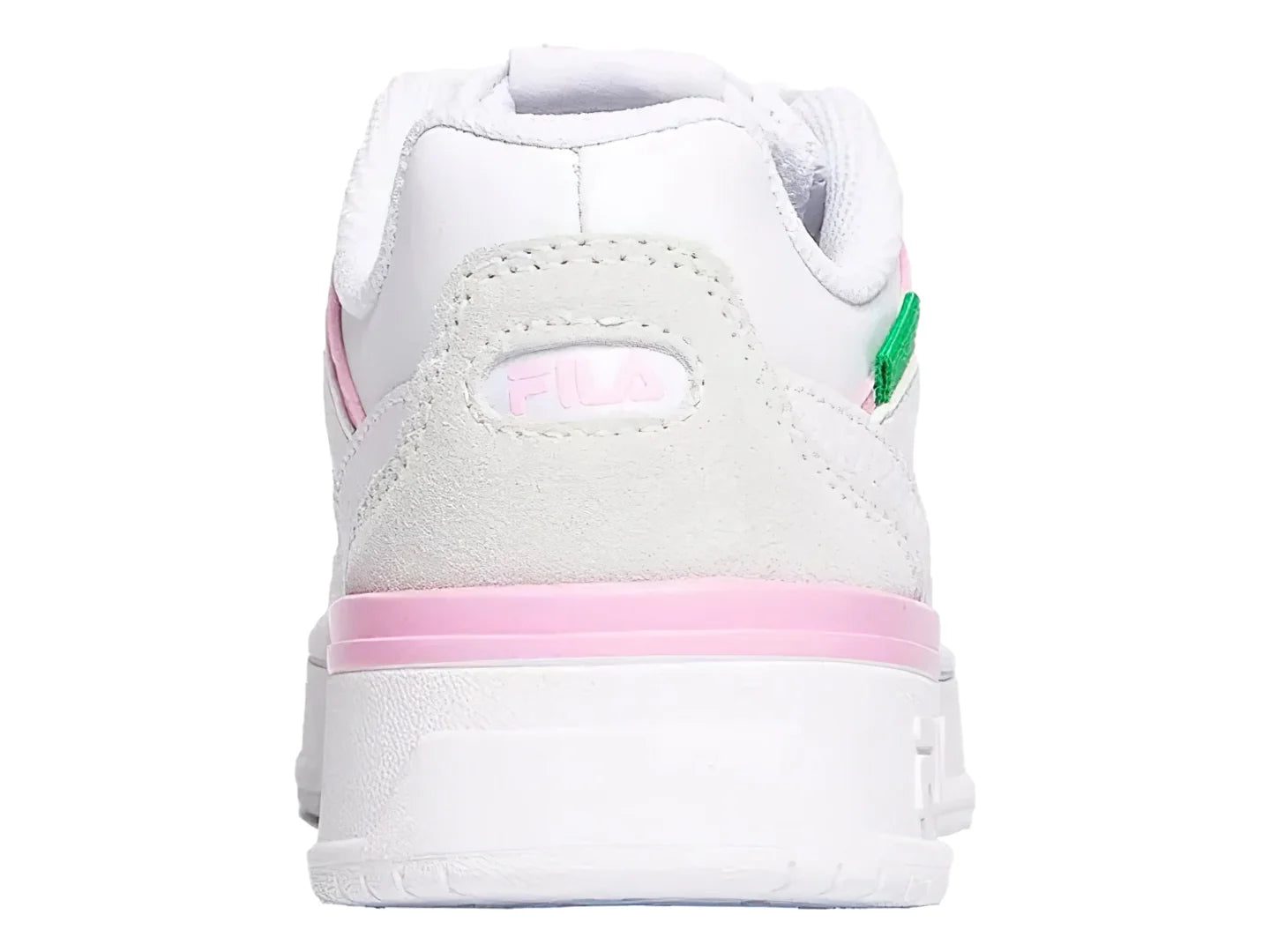 Tenis FILA Skypass Low Blanco con Rosa y Verde para Mujer