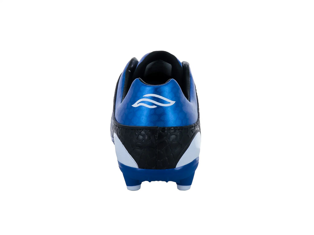 Tenis de Fútbol Furia 1910 Negro y Azul para Hombre