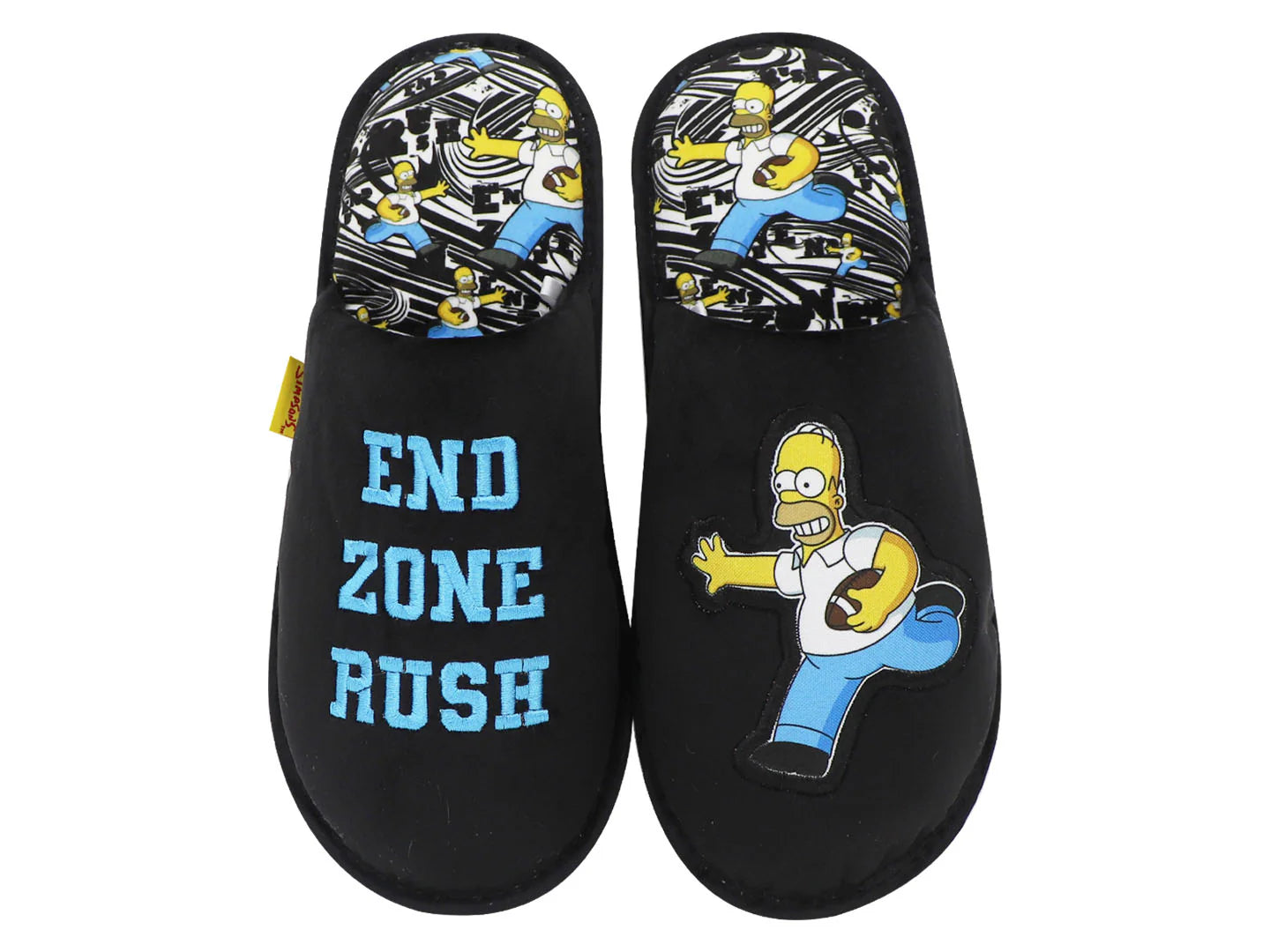 Pantuflas ARRA Homero Simpson Color Negro para Hombre
