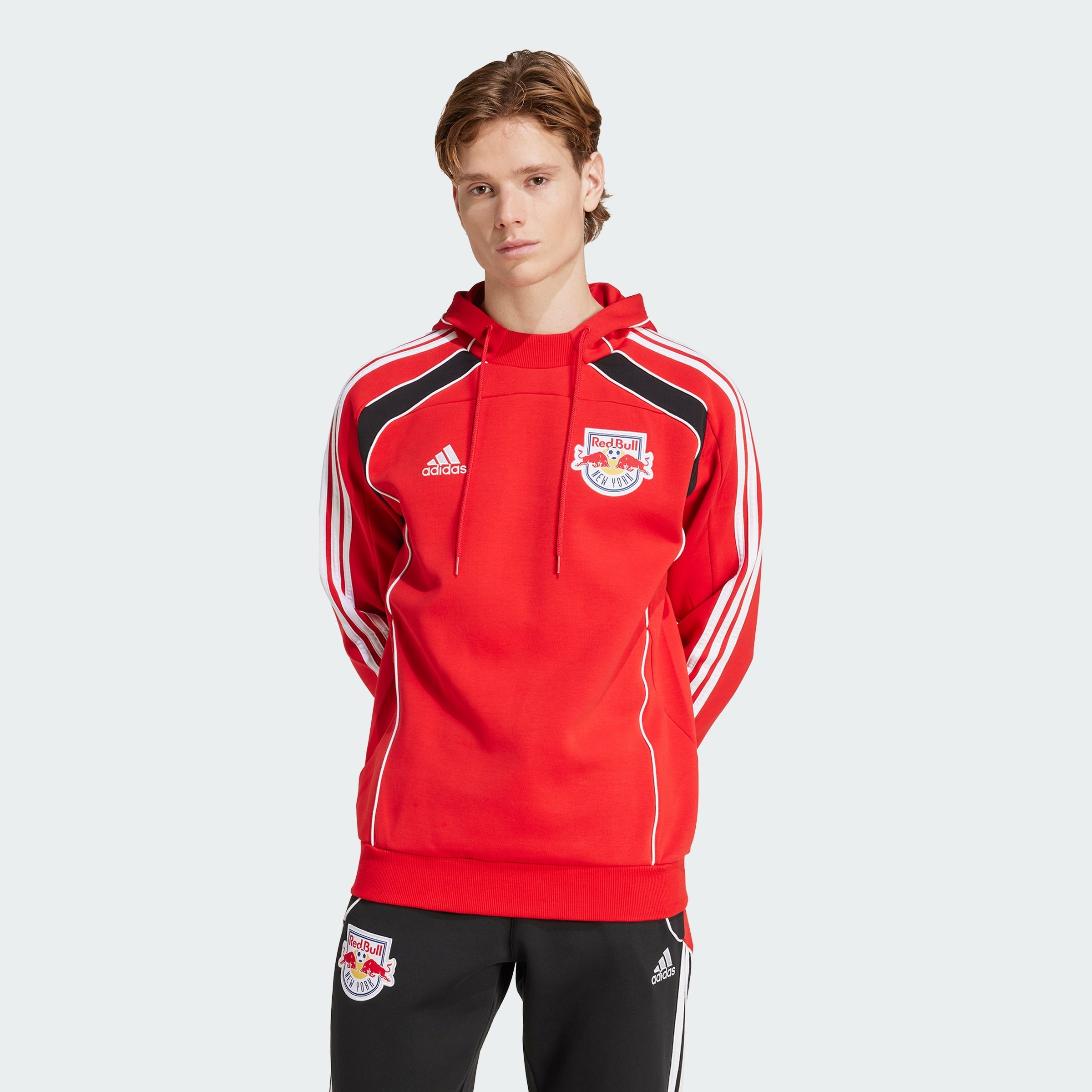 Men's adidas New York Red Bulls UBP Travel Hoodie