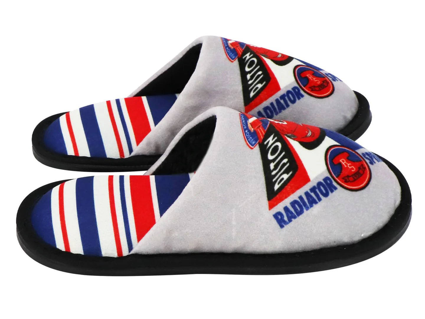 Pantuflas ARRA Cars Gris y Rojo para Niño