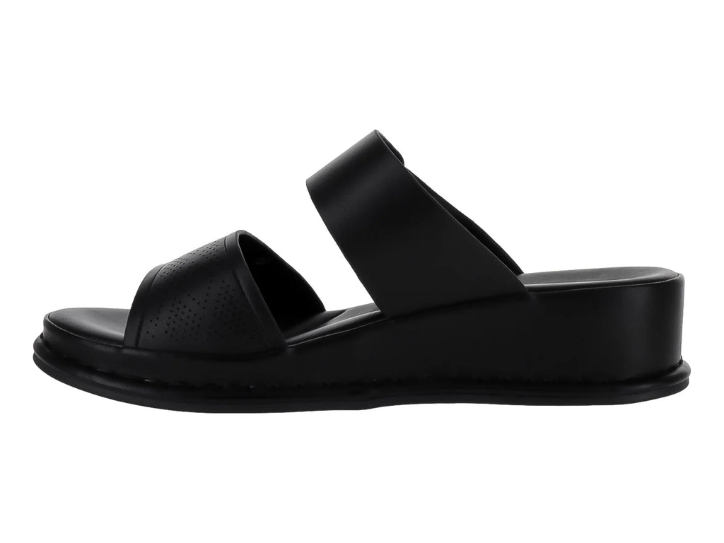 Sandalias Roze Negras de Plataforma para Mujer