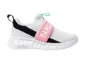 Tenis Nautica Fallon Blanco y Rosa para Niña