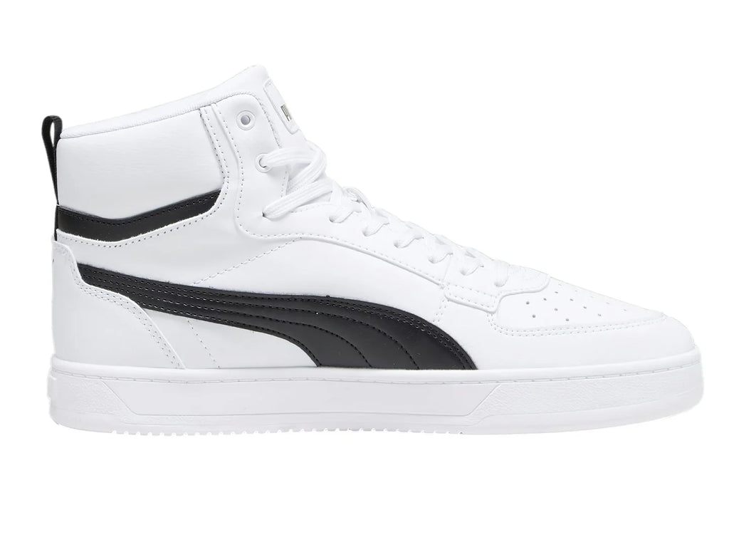 Tenis PUMA Caven 20 Mid Blanco Negro y Oro para Hombre