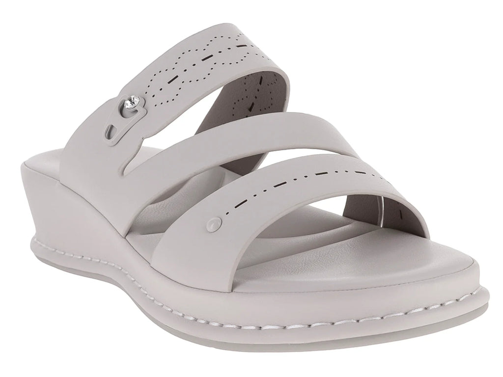 Sandalias Roze Plataforma Gris para Mujer