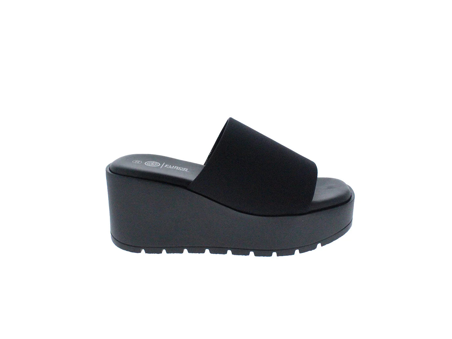 Sandalias Furor Plataforma Negro para Mujer