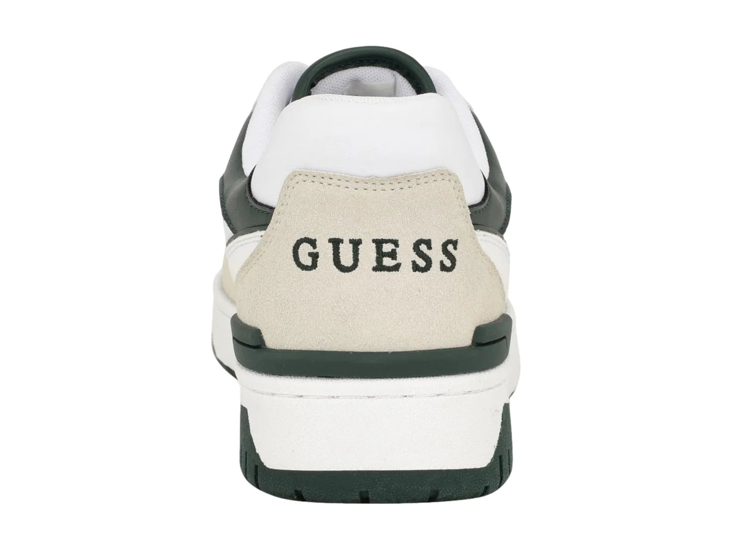 Tenis Guess Blanco y Verde para Hombre