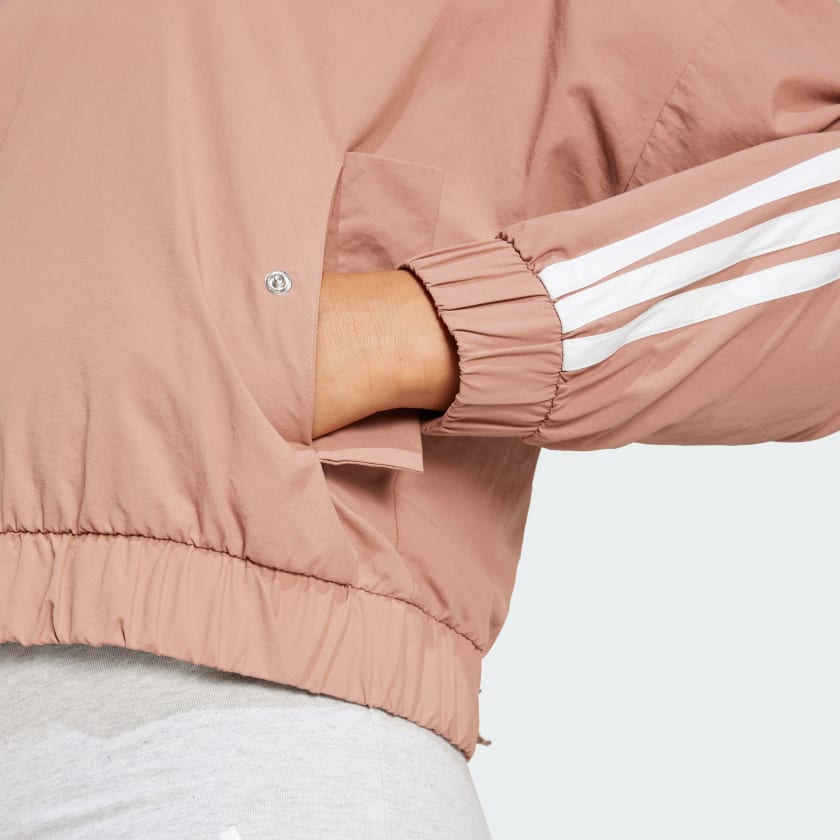 Women's adidas Essentials 3-Stripes Lifestyle Woven Bomber Jacket