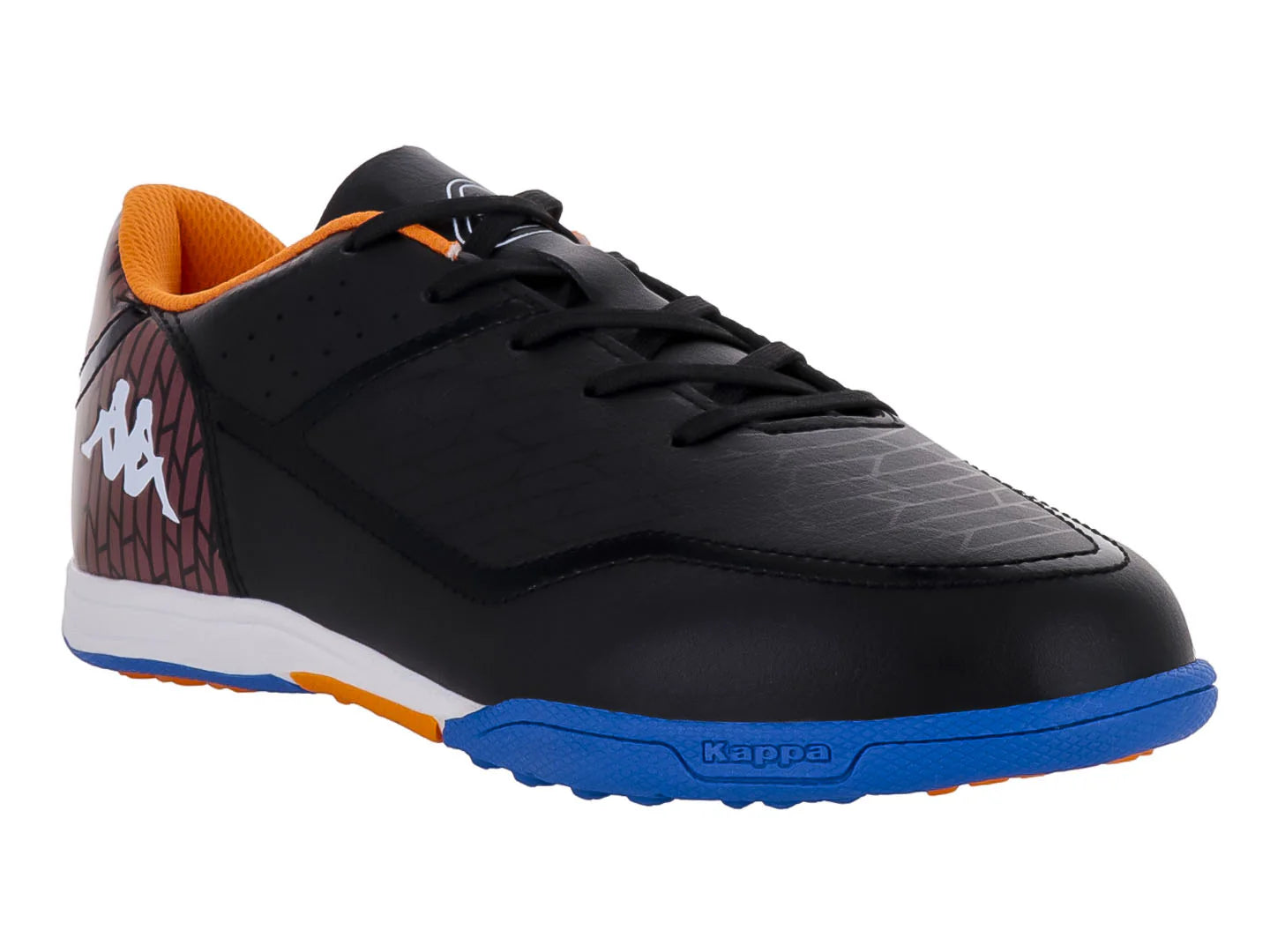 Tenis de Fútbol Kappa Negro Azul para Niño