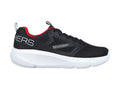 Tenis Skechers Go Run Elevate Negro y Rojo para Niño