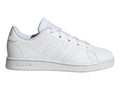 Tenis Adidas Advantage Blanco y Gris para Niño