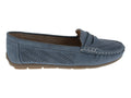 Zapatos Mocasines Comfort Fit Azul para Mujer
