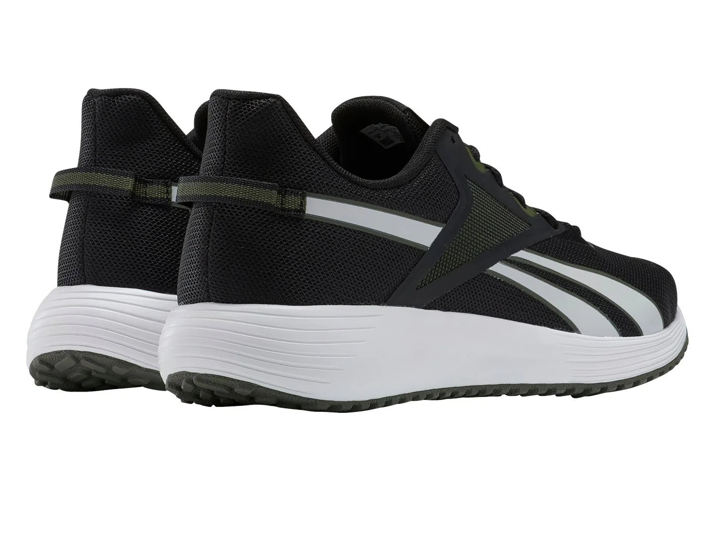 Tenis Reebok Lite Plus 3 Negro y Verde para Hombre