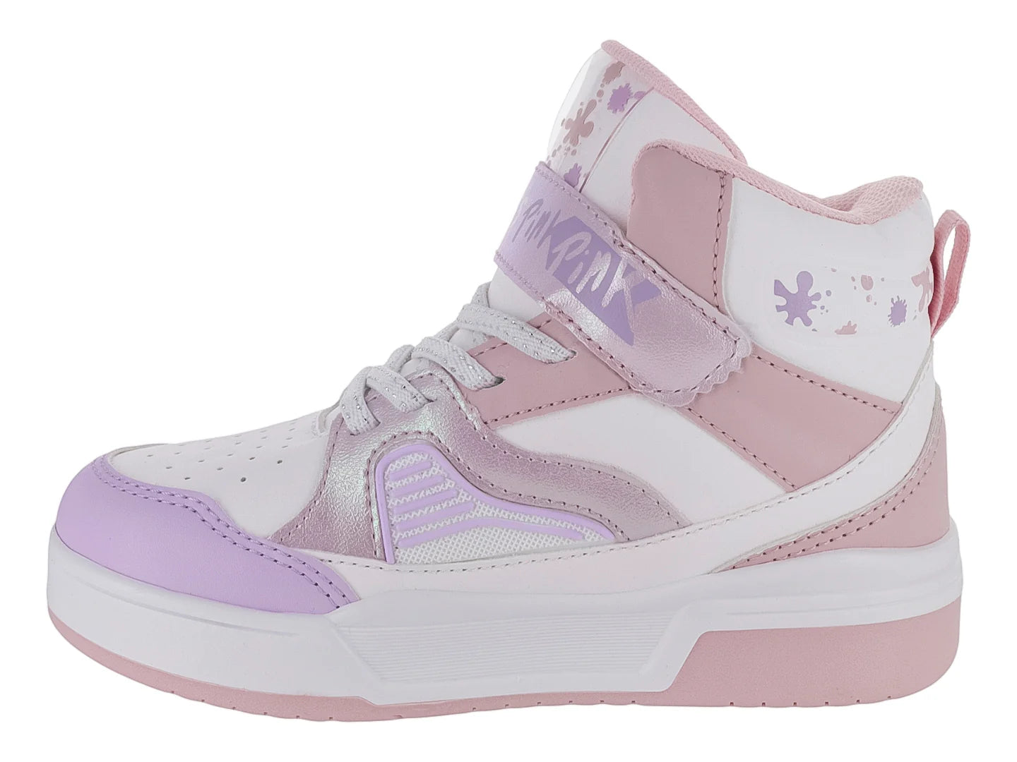 Tenis Clasben Ingrid Blanco Lila para Niña