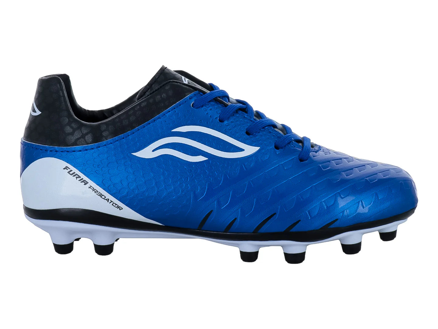 Tenis de Fútbol FURIA 1910 Azul y Blanco para Niño