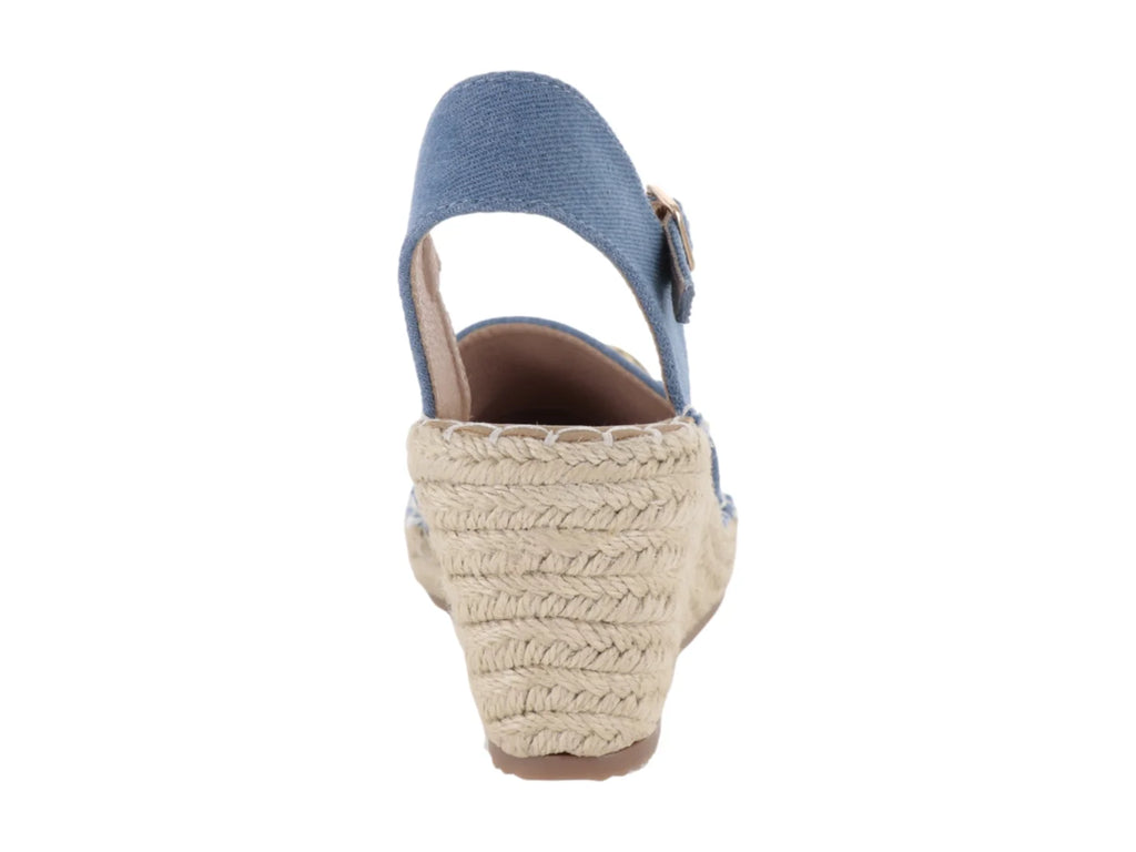 Sandalias Roze Azul de Plataforma para Mujer