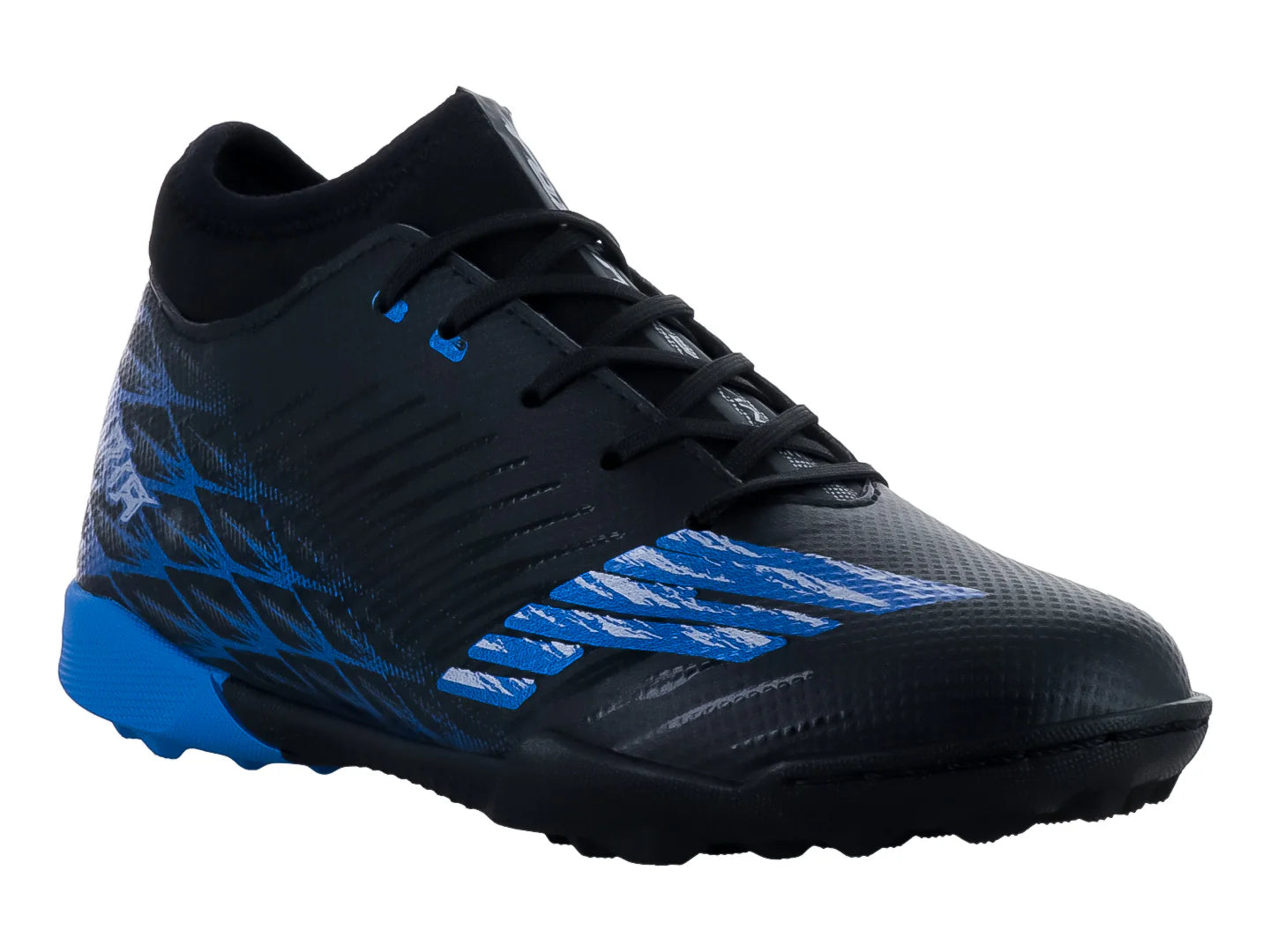 Tenis de Fútbol Furia 1810 Negro y Gris para Niño