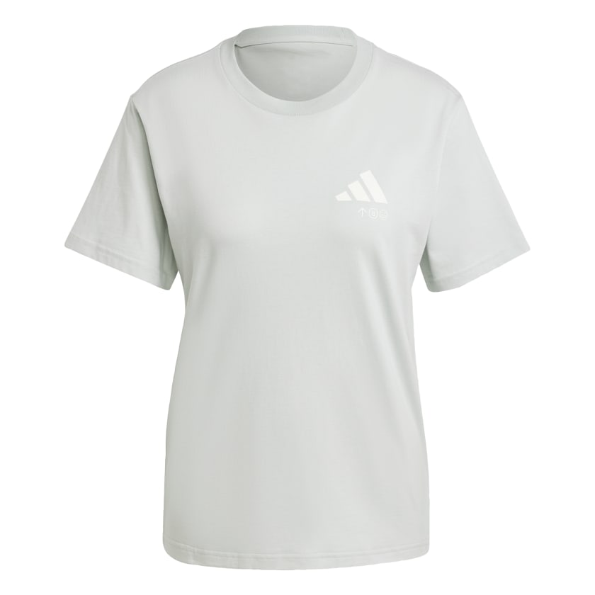 Women's adidas Lounge Verbiage Graphic Tee