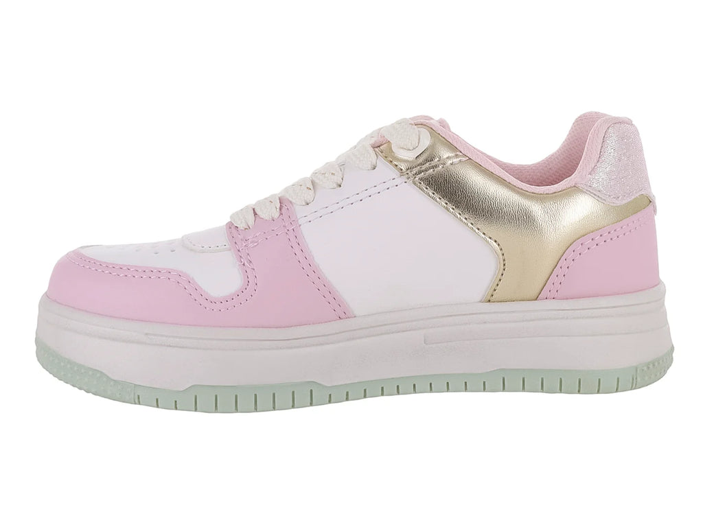 Tenis Clasben Triana Blanco Rosa para Niña