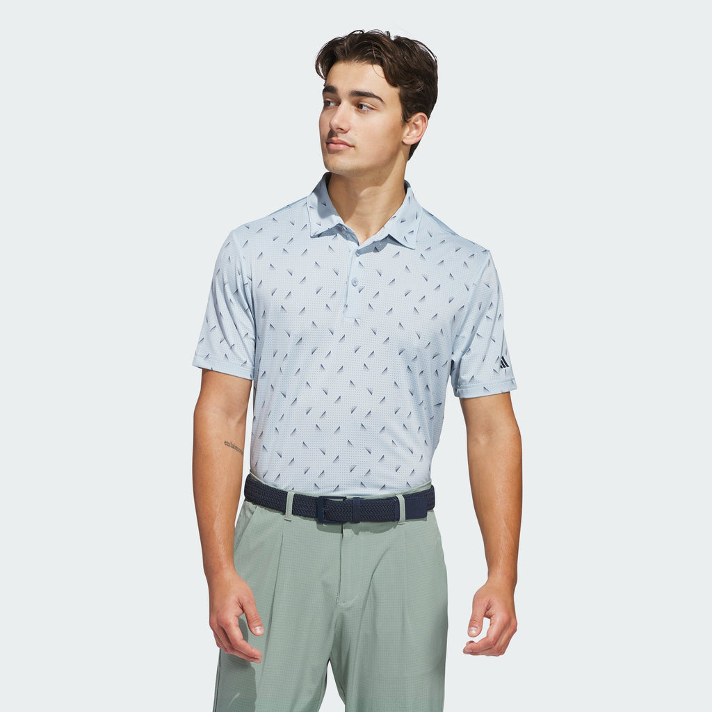 Men's adidas Ultimate365 Printed Mesh Polo Shirt