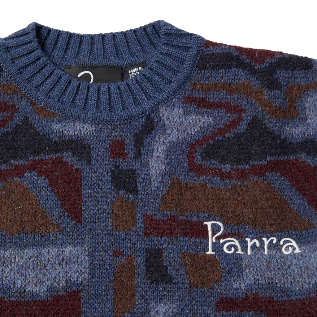By Parra Repeat FTP Booster Knitted Pullover