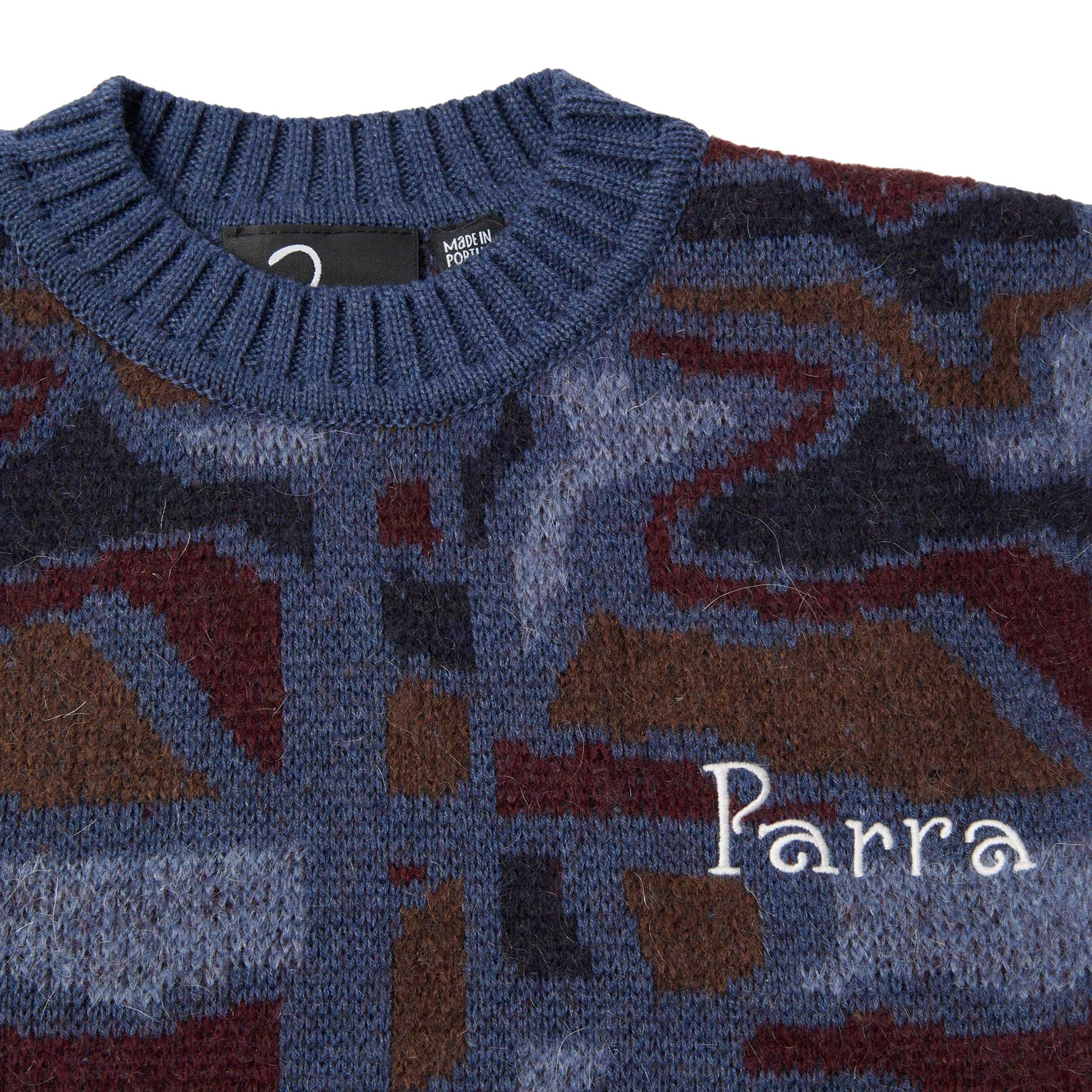 By Parra Repeat FTP Booster Knitted Pullover