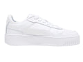 Tenis Puma Carina Street Blanco y Oro para Niña
