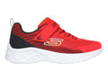 Tenis Skechers Microspec II Rojo y Negro para Niño